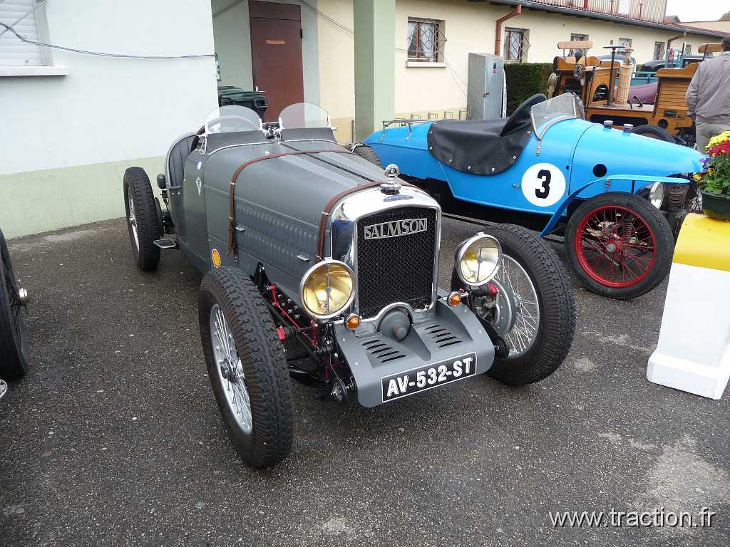 2013_Rustenhart (33).JPG - 06/10/2013 - 68740 RUSTENHART 33ème Randonnée Internationale des Vendanges - Salmson et Darmont